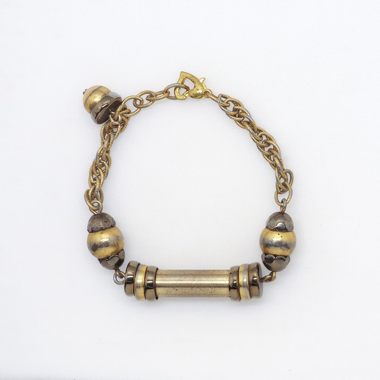 「レトロシリンダー」ブレスレット ヨーロッパ 1990s