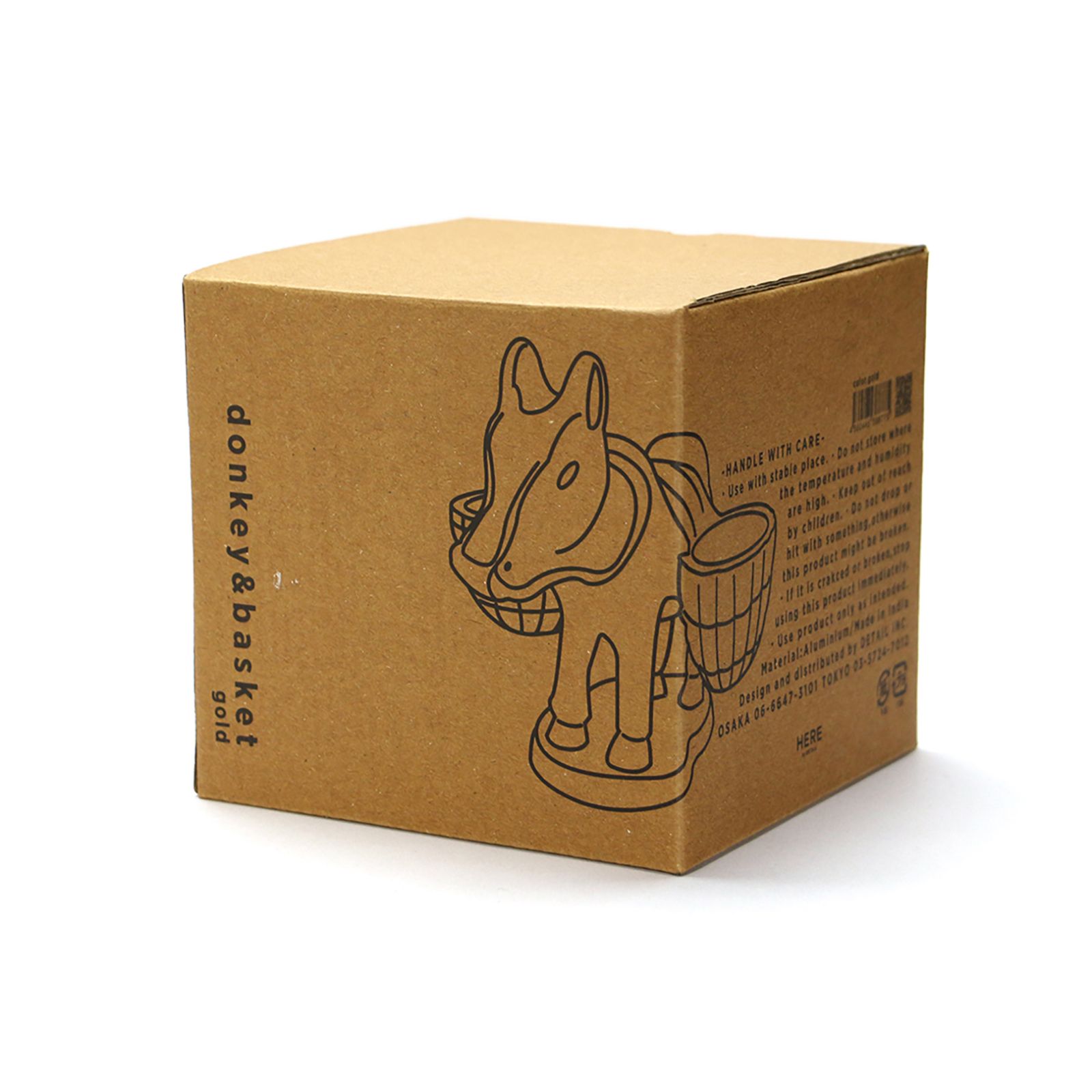 「Donkey And Basket」Gold