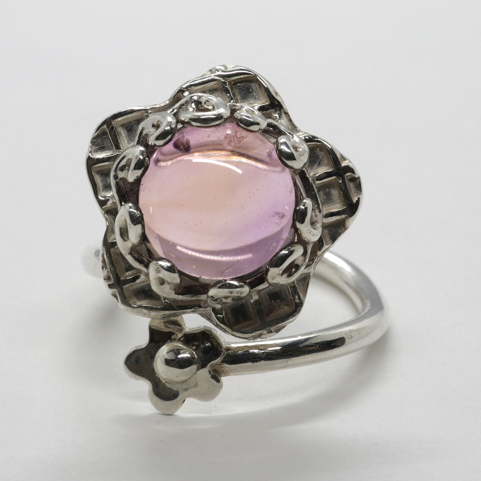 「SPIRAL FLOWER RING AMETRIN」リング