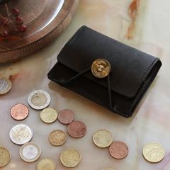 「5YEN COIN CASE/MONEY CLIP」ミニ財布 ブラック