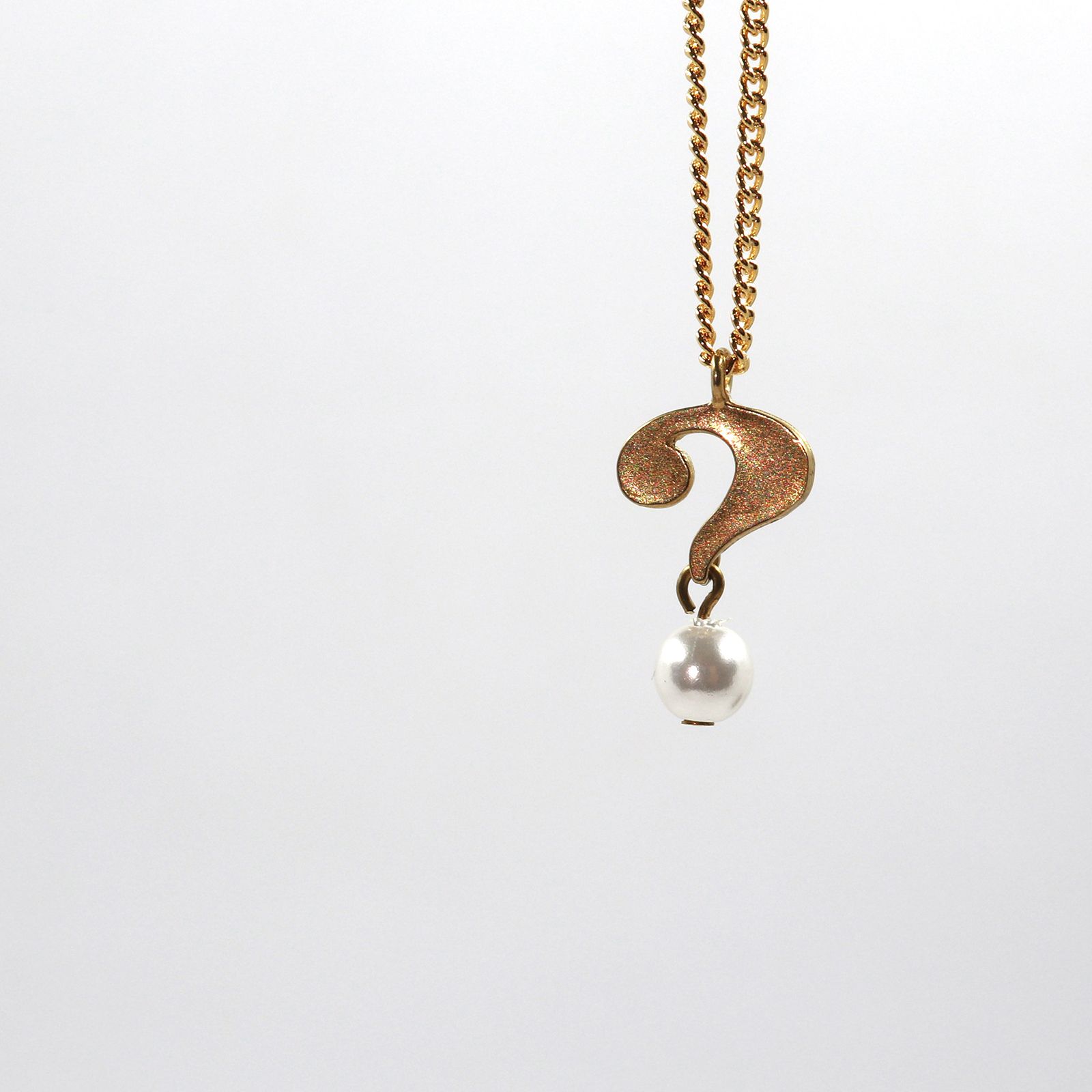 「question necklace」ネックレス