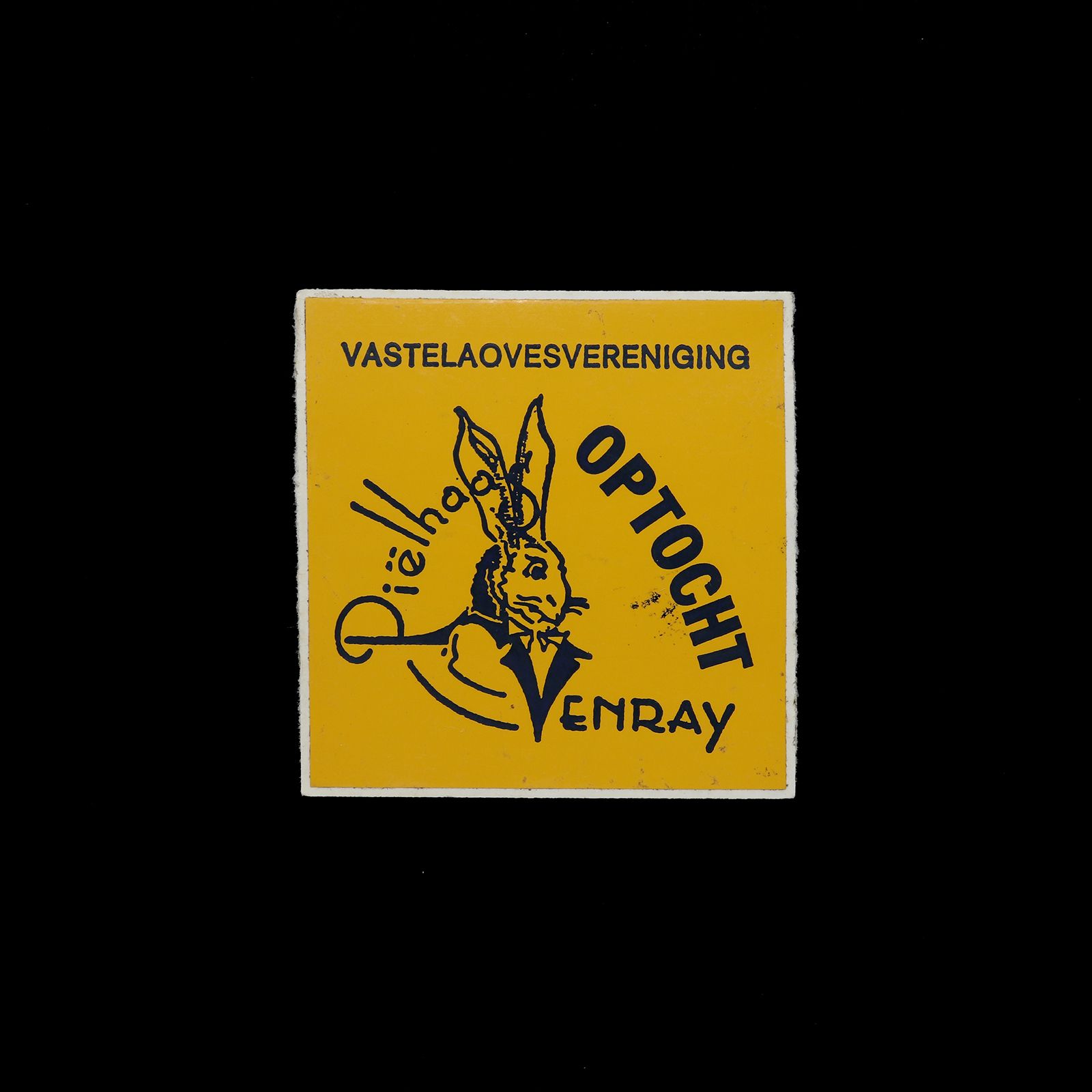 「VASTELAOVESVERENIGING」ヴィンテージステッカー ヨーロッパ