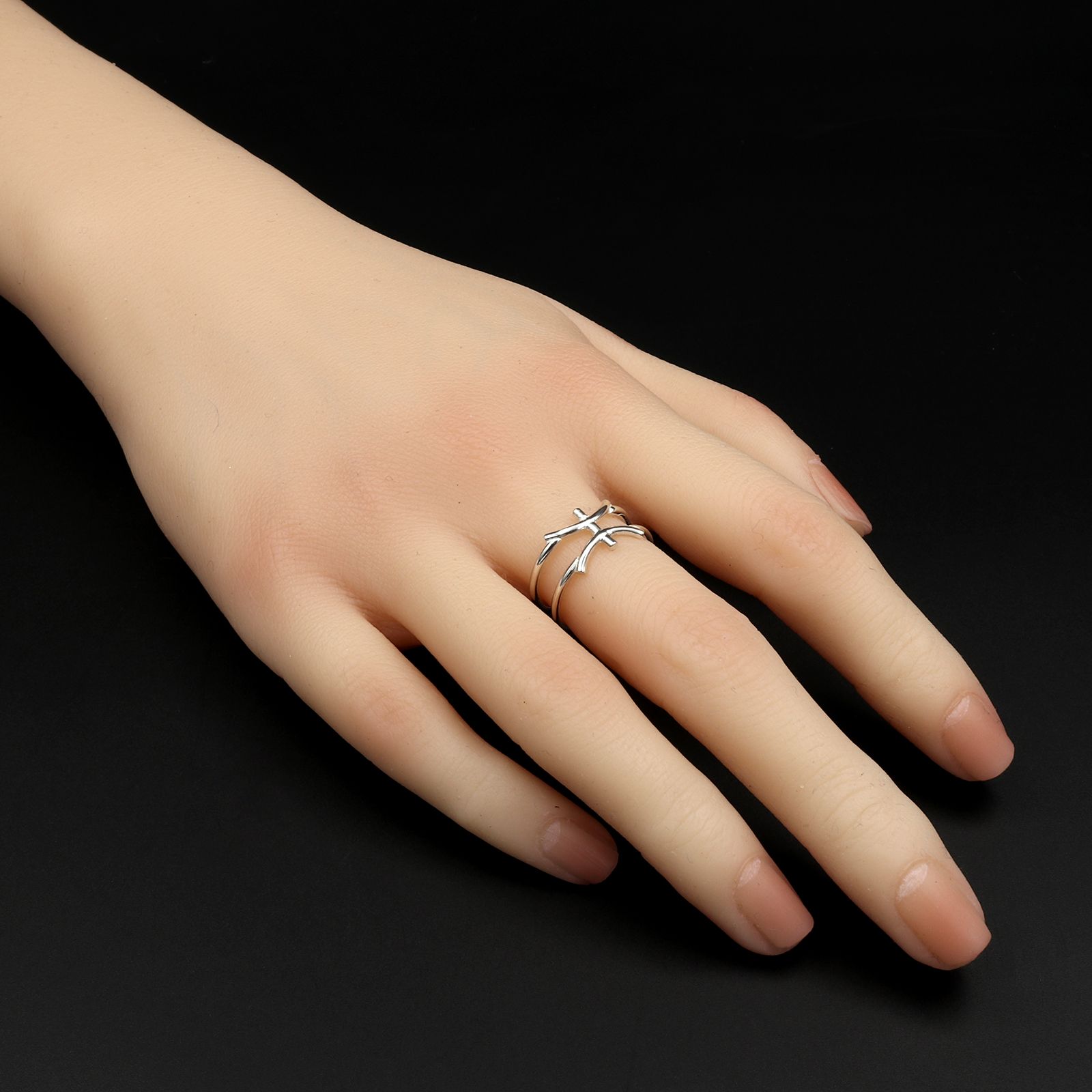Aquvii - 【Silver Jewel】horoscope ring Pisces うお座