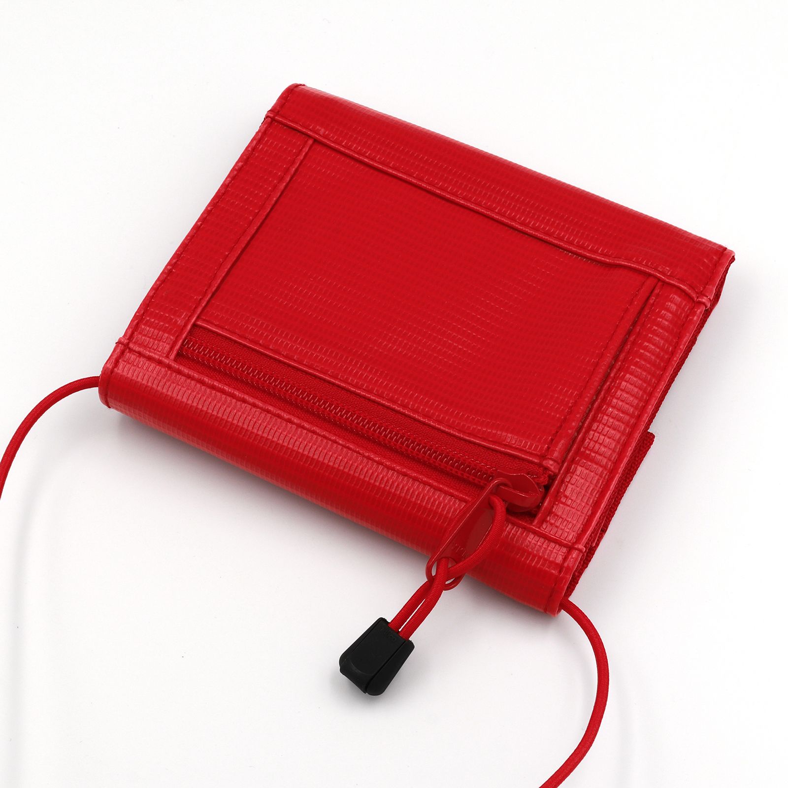 「MUSI Wallet」ショルダーウォレットL レッド