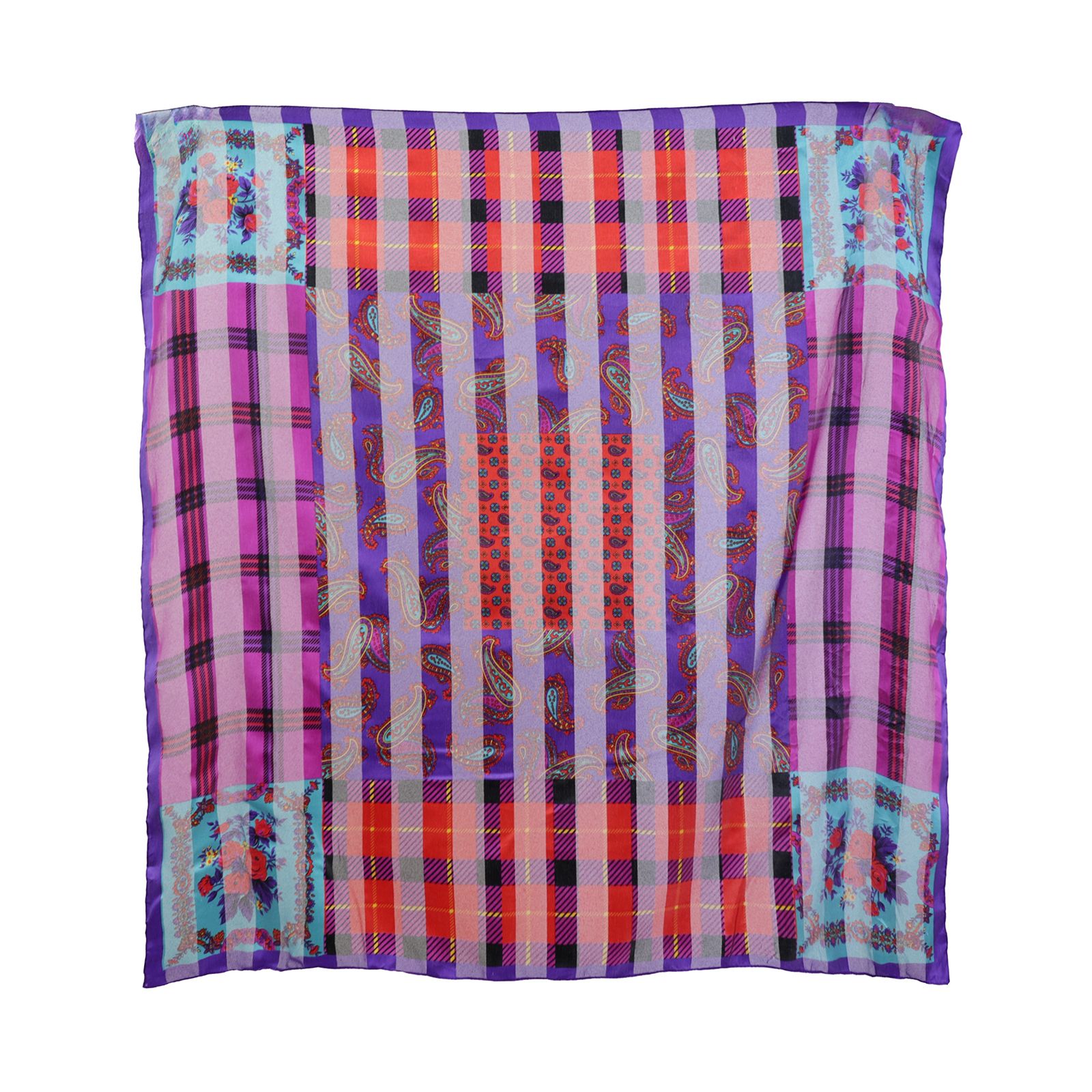 「ポイズンペイズリー」ヴィンテージスカーフ ヨーロッパ