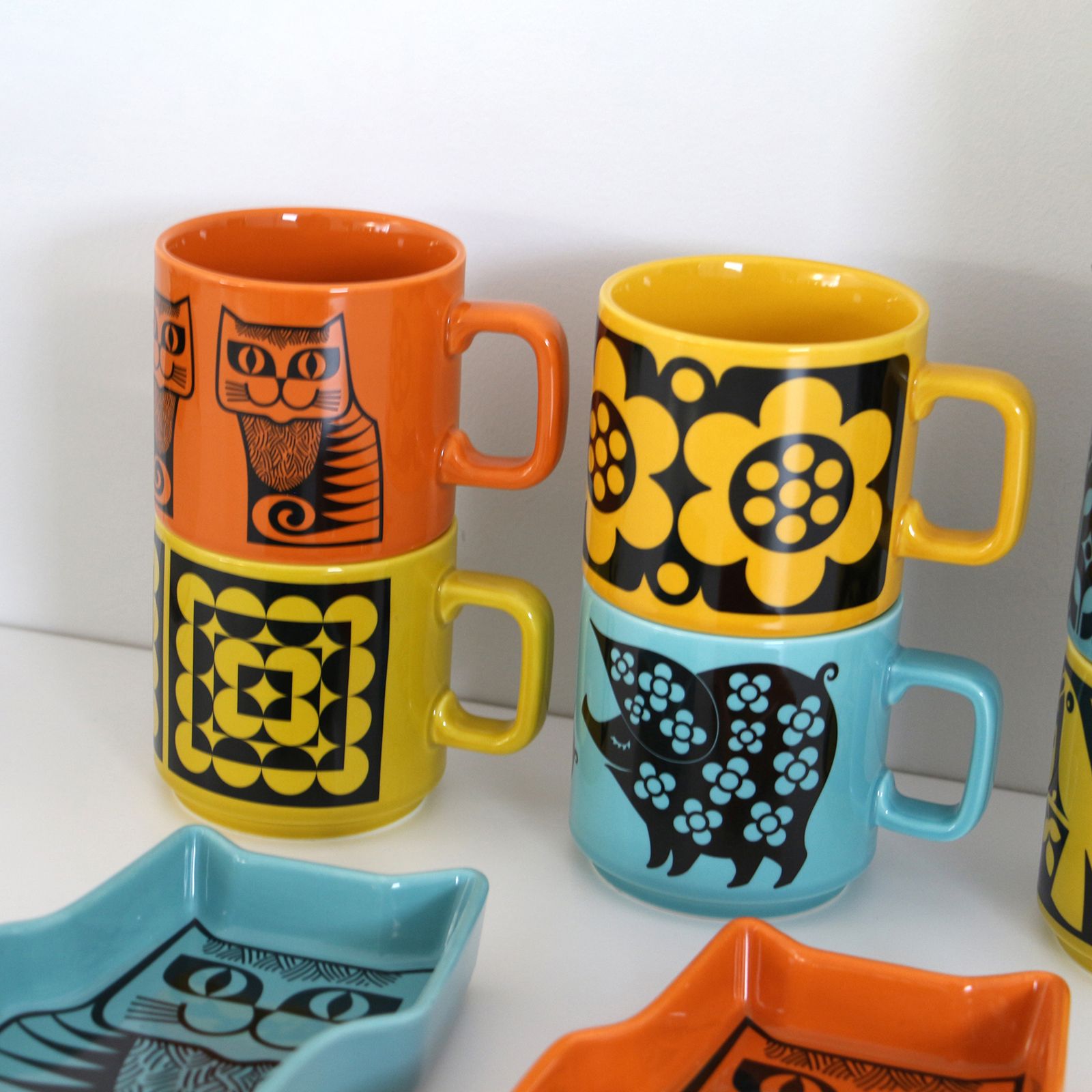 HORNSEA Mug "Octopus Orange" Magpie x HORNSEA