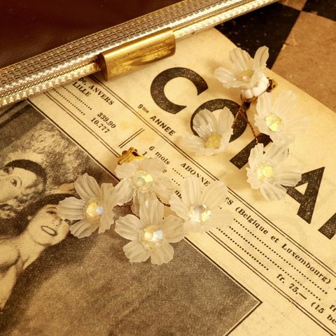 「フラワーズブルーム」イヤリング フランス