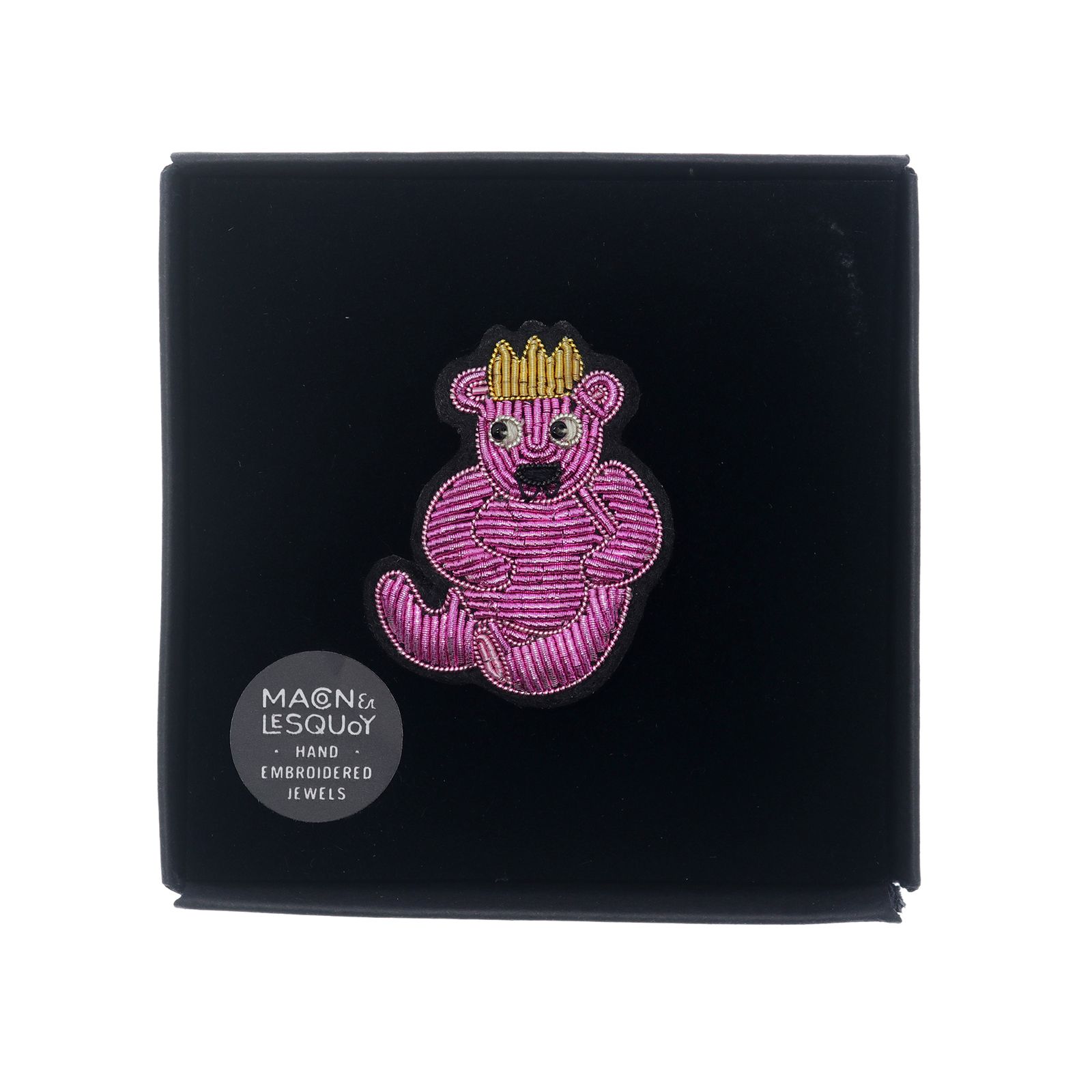 「King Teddy」ブローチ