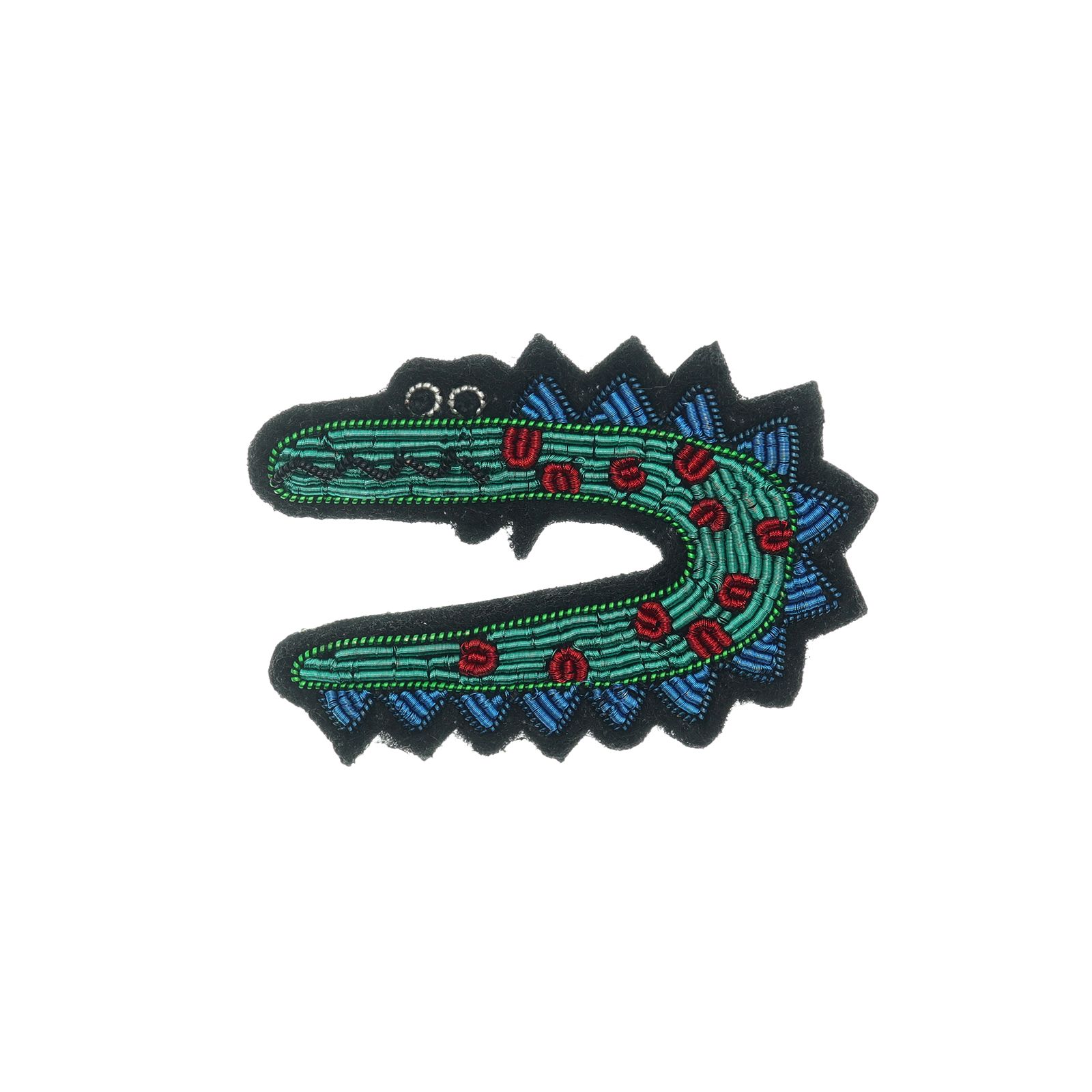 「Crococo」ブローチ