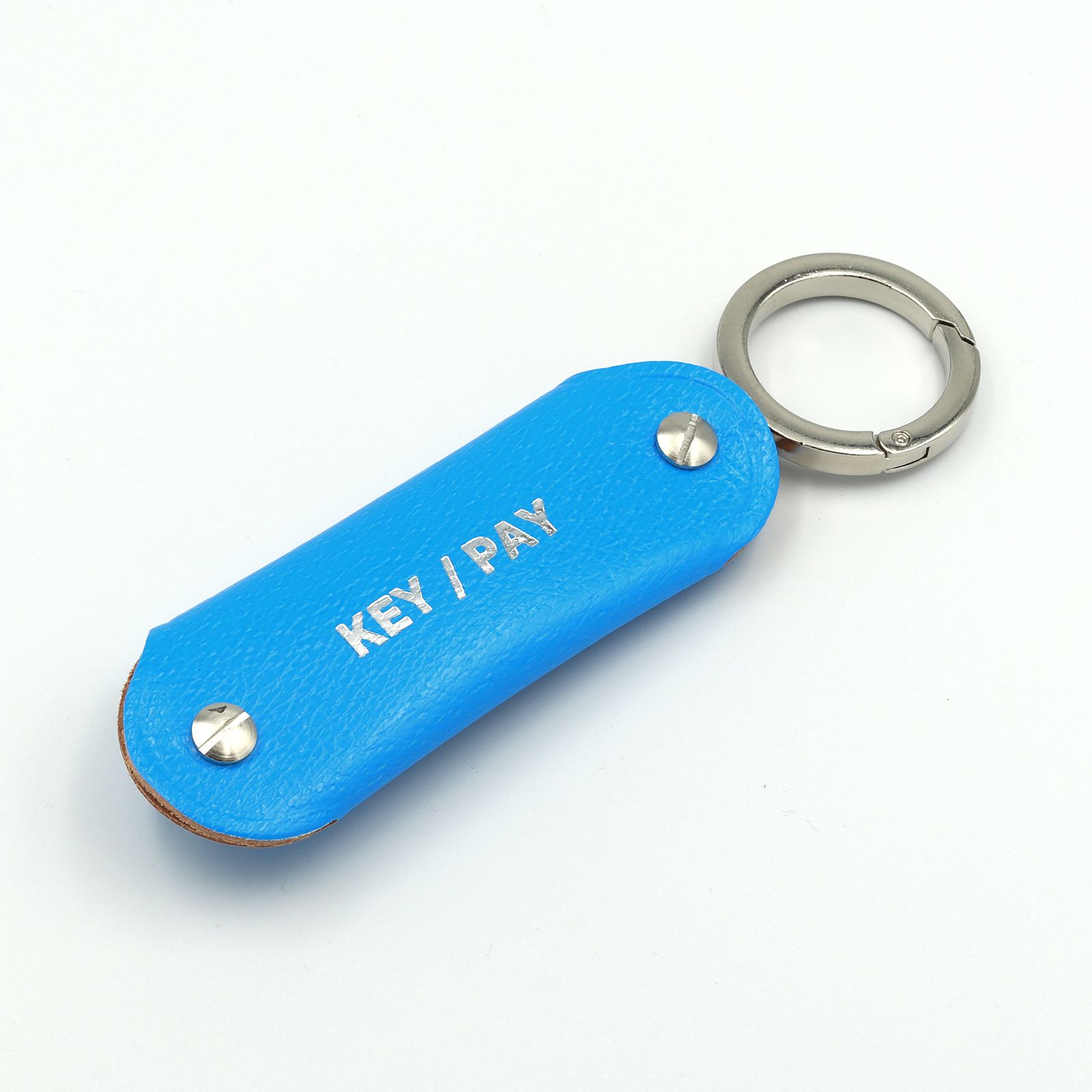 「Neon KEY/PAY」キー＆コインケース ブルー