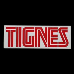 「TIGNES」ヴィンテージステッカー ヨーロッパ