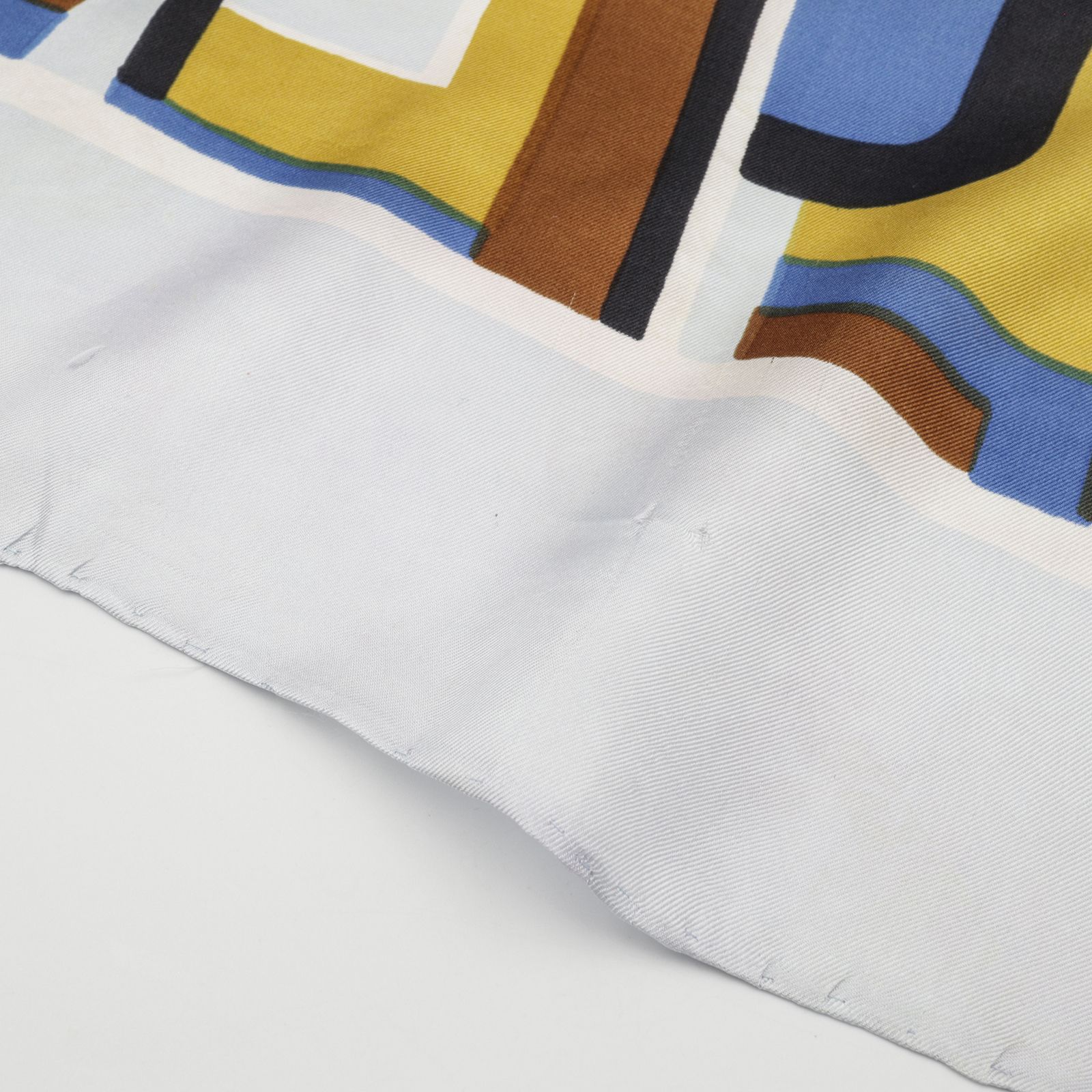 「レトロモザイク」ヴィンテージスカーフ ヨーロッパ