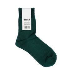 Mercerized Socks GIZA グリーン 靴下