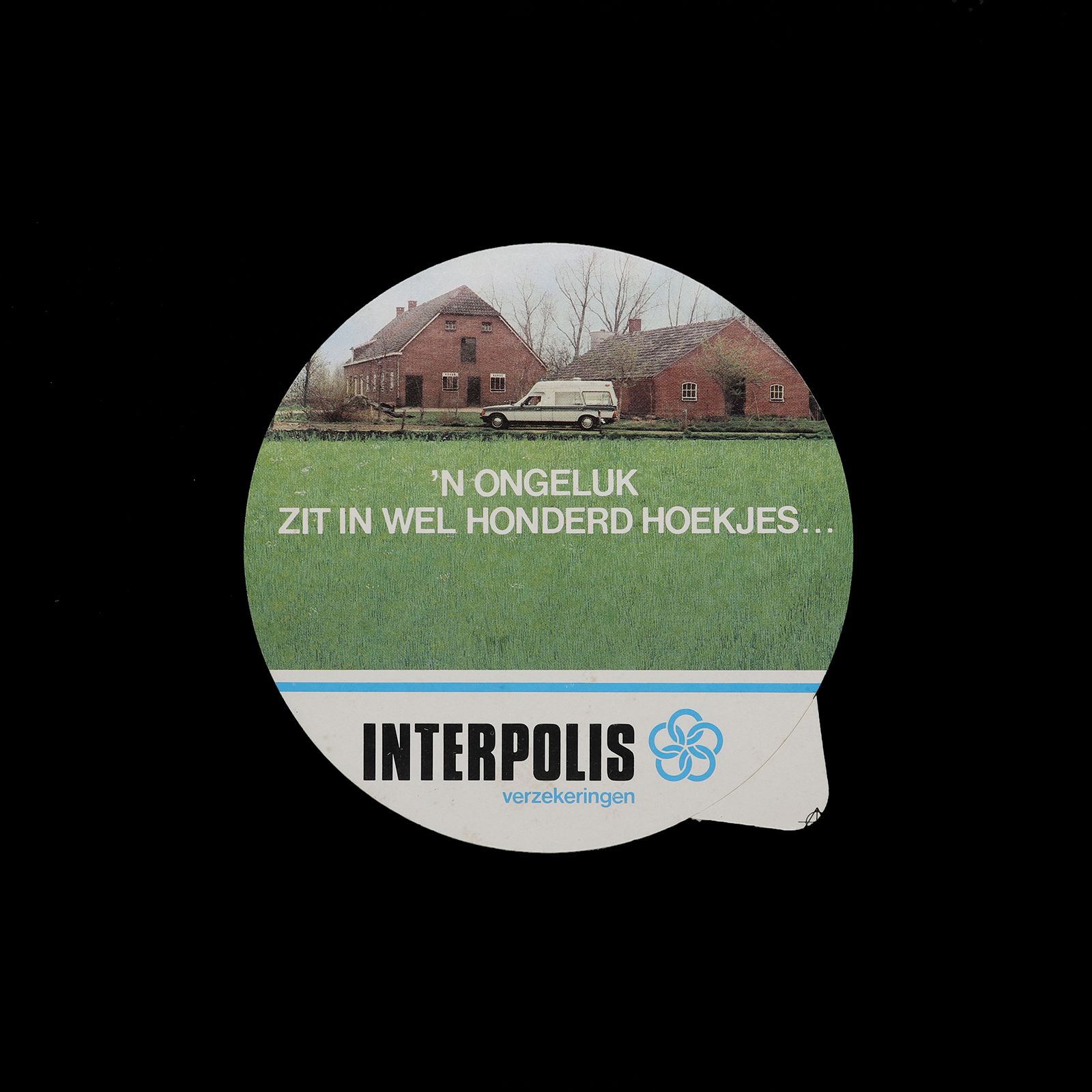 「INTERPOLIS」ヴィンテージステッカー ヨーロッパ