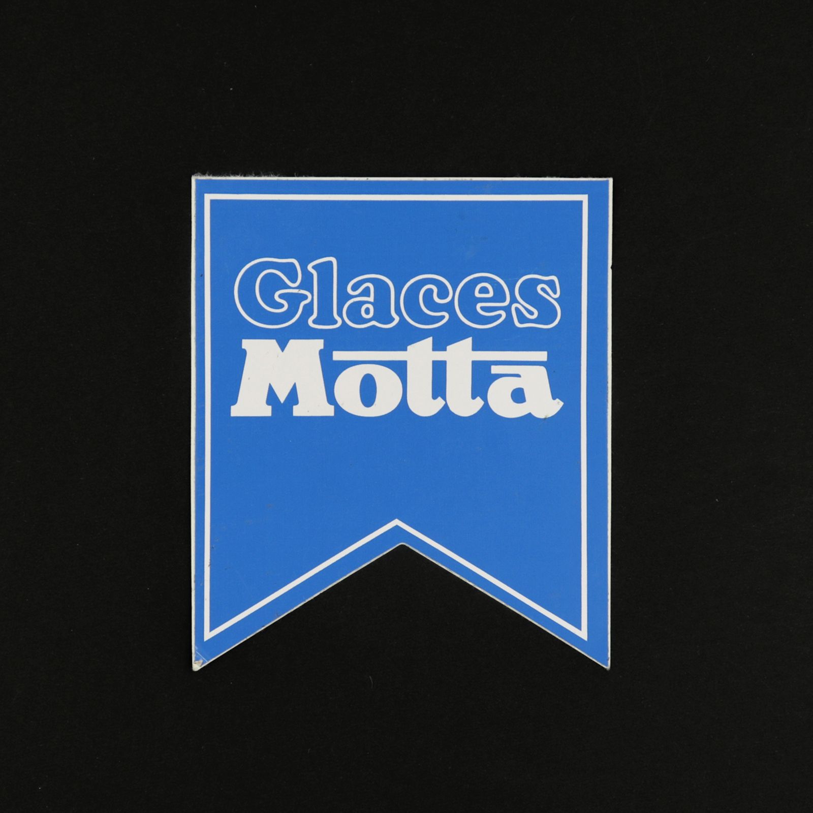 「Glaces Motta アイスクリーム」ヴィンテージステッカー ヨーロッパ