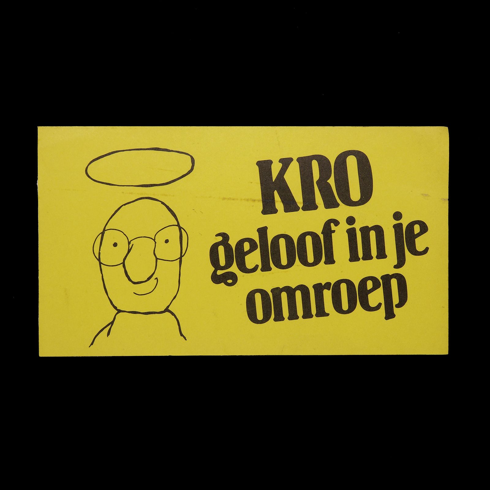 「KRO」ヴィンテージステッカー ヨーロッパ