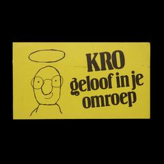 「KRO」ヴィンテージステッカー ヨーロッパ