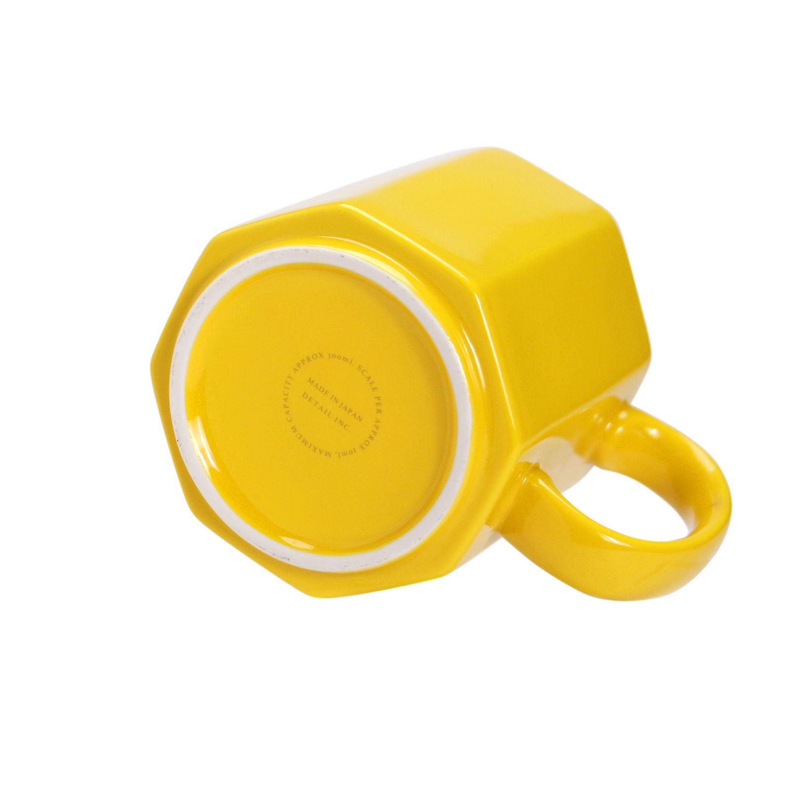 PORCELAIN MEASURING MUG "Yellow"