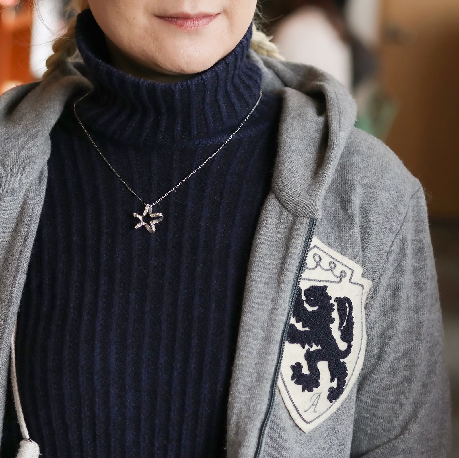 「ウェーブスター」ネックレス silver925 イタリア