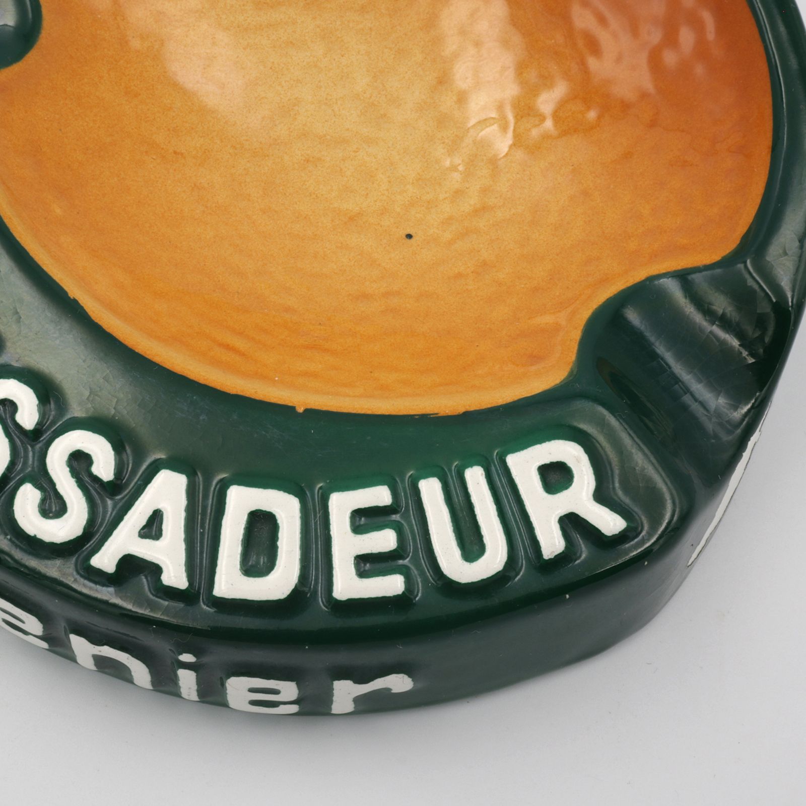 AMBASSADEUR CUSENIER 灰皿 リキュール 1950s ロンシャン製 フランス