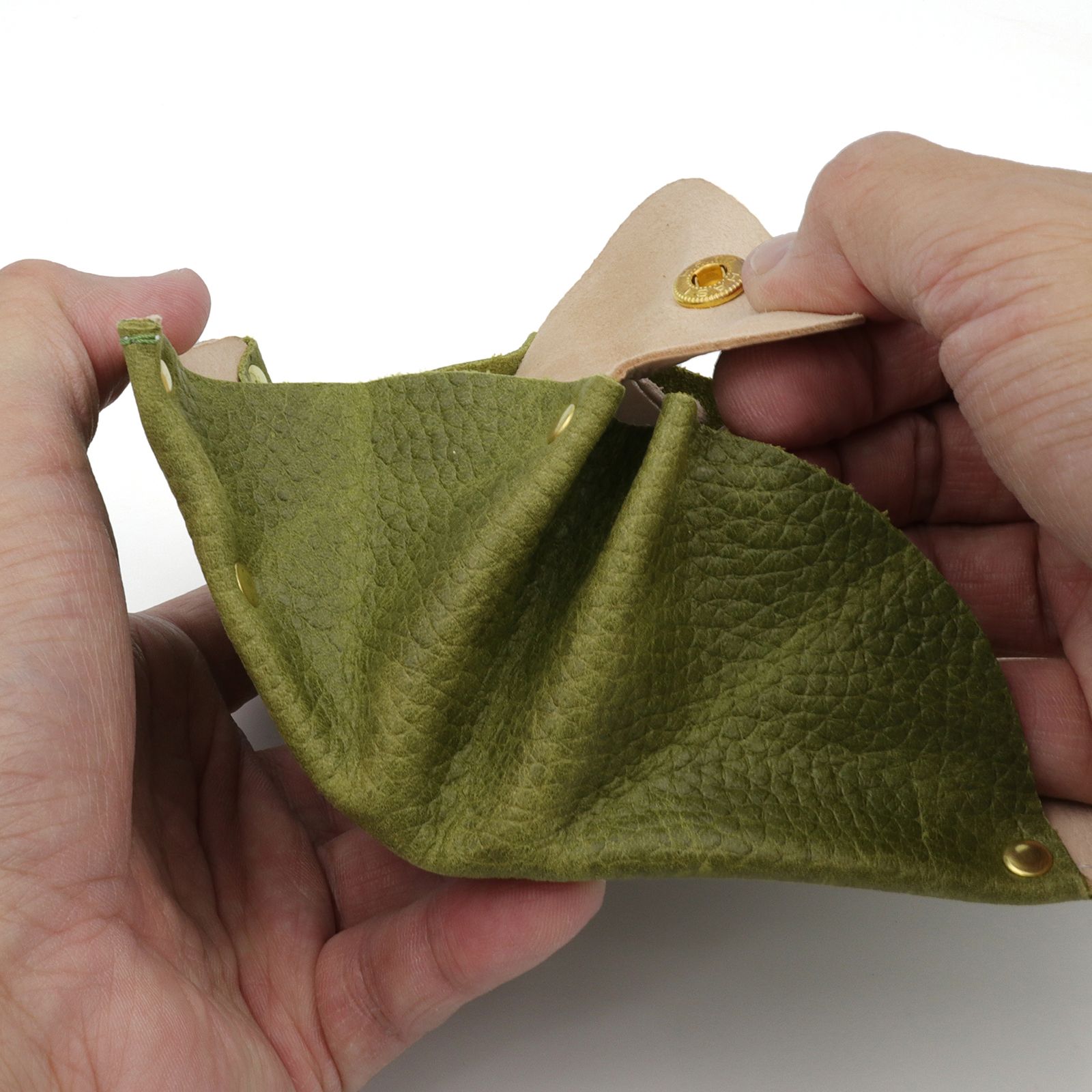 「アコーディオンウォレットmini」財布 ウーノ・グリーン