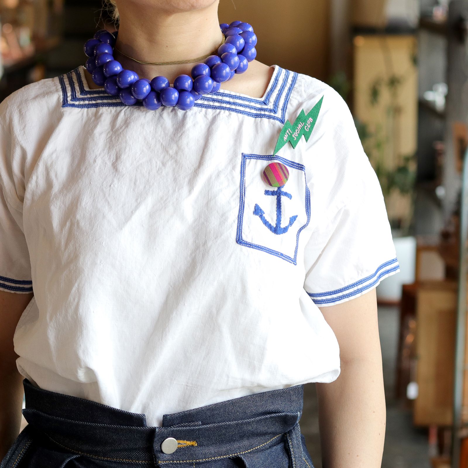 「クラスタービーンズ」ネックレス