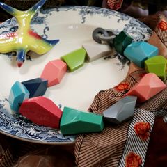 「カットロック」ネックレス