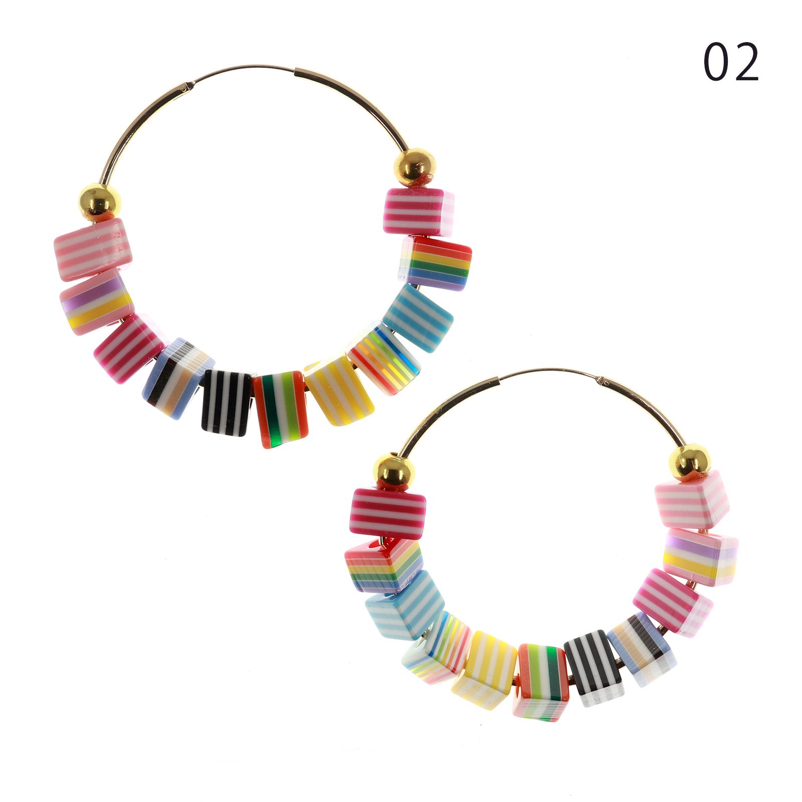 「クレイジートライアングルビッグフープ」ピアス