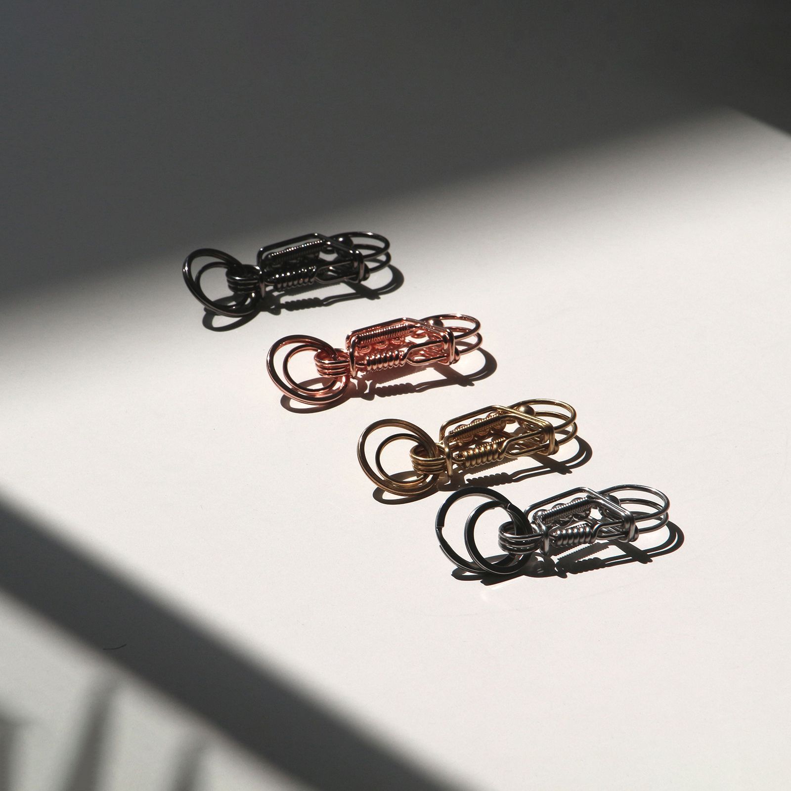 Metal Wire Carabiner シルバー