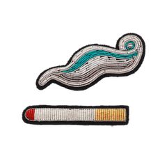 「Cigaret & Smoke」ブローチ