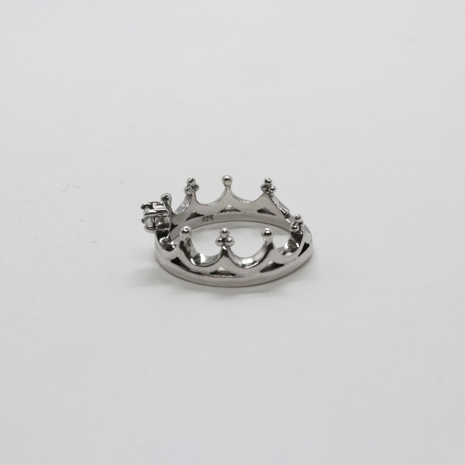 「クラウン・シャルム」リング ヨーロッパ 1990s silver925