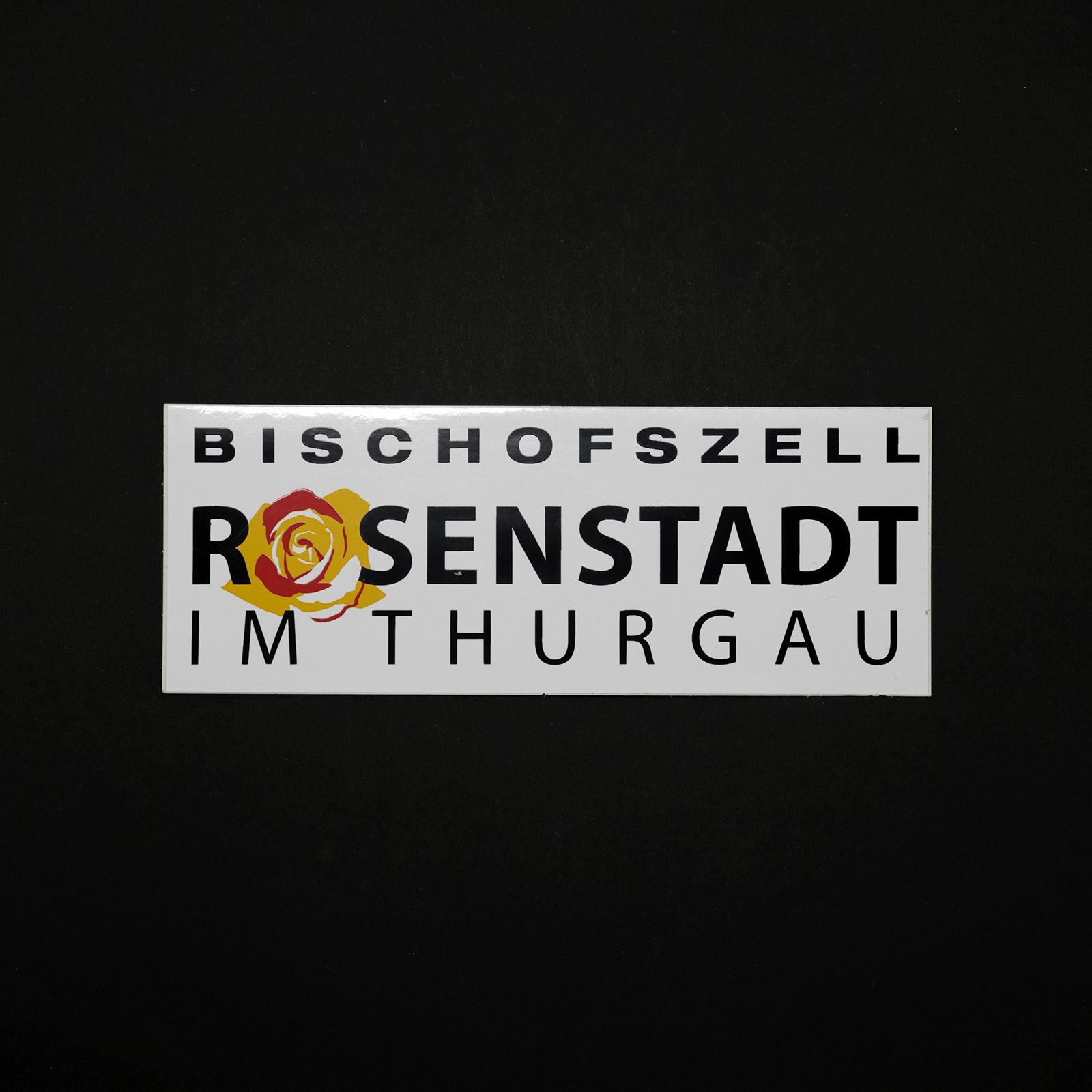 「BISCHOFSZELL ROSENSTADT」ヴィンテージステッカー ヨーロッパ