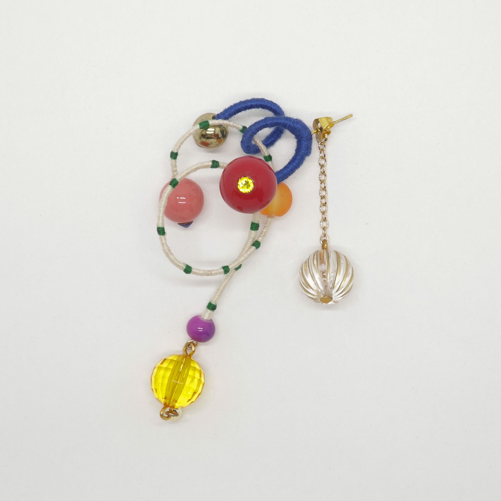 「STICK Atome」ピアス（片耳）【La cosmologie de sachikoism】