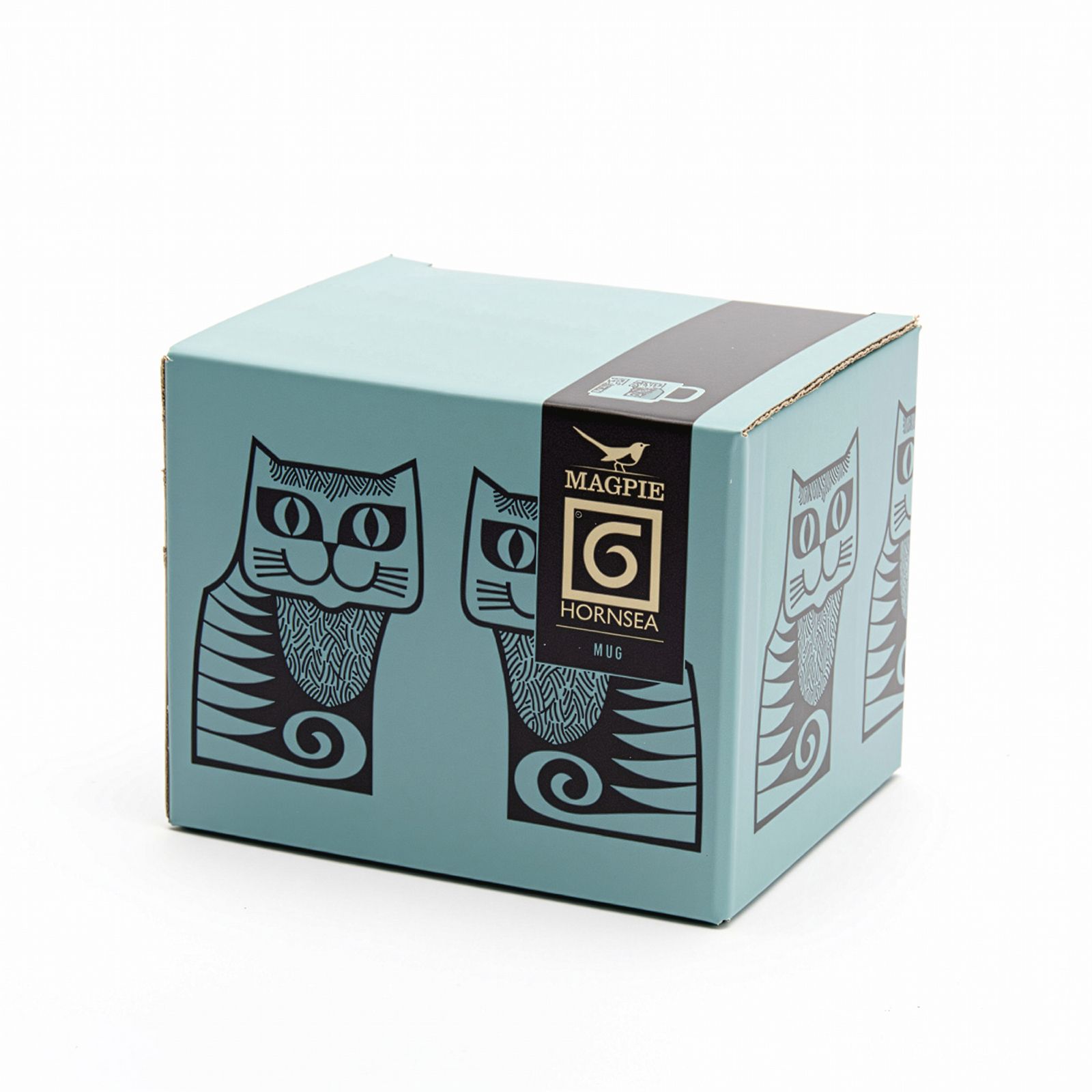 HORNSEA Mug "Cat Teal" Magpie x HORNSEA