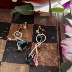 「Le conte de Pamellah ミニアシメ」イヤリング