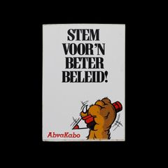 「Abvakabo」ヴィンテージステッカー ヨーロッパ