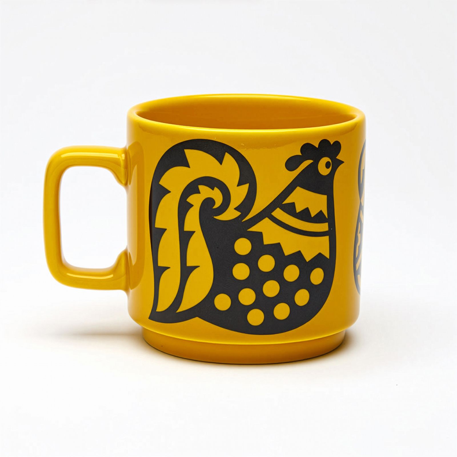 HORNSEA Mug "Chicken Family Yellow" Magpie x HORNSEA