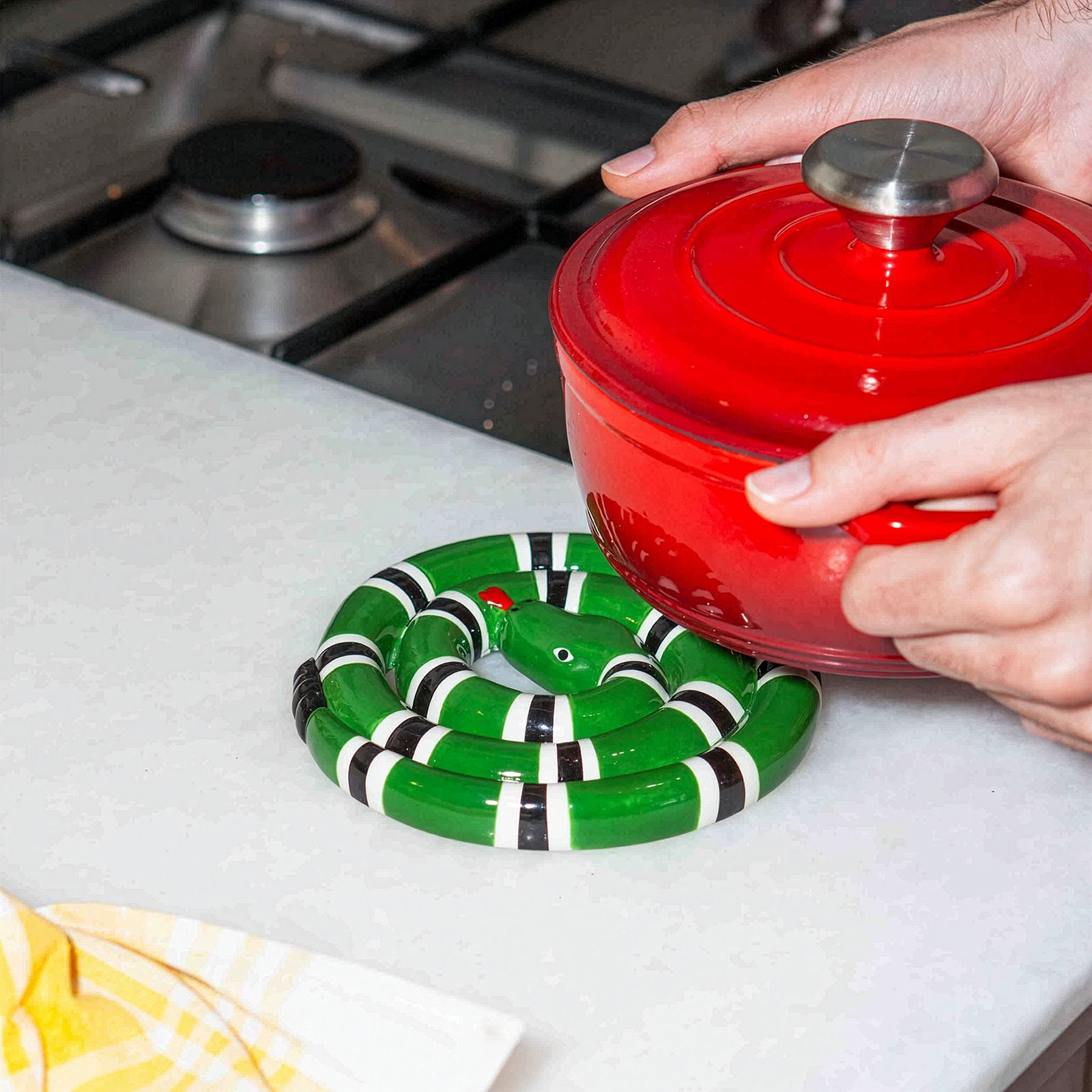 Snake Trivet グリーン