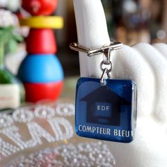 EDF ウーデーエフ 電力公社 ブルボンキーホルダー