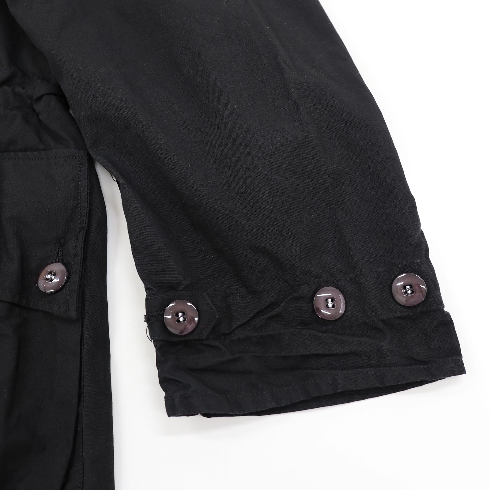 「スウェーデン軍 M62 スノーパーカ」ユーズド 後染めブラック スウェーデン 1960-80s