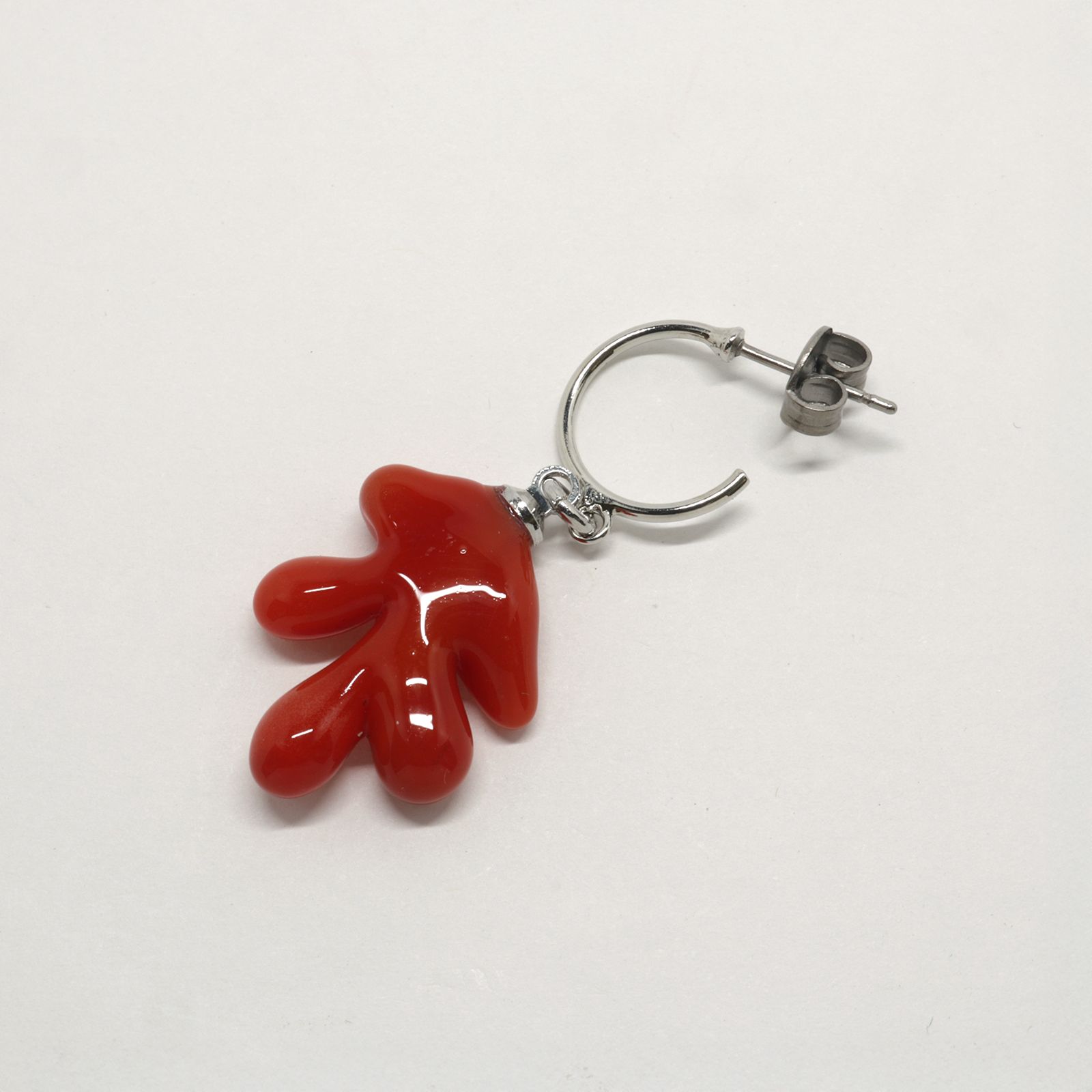 「Matisse Pierce mini」ピアス（片耳） レッド