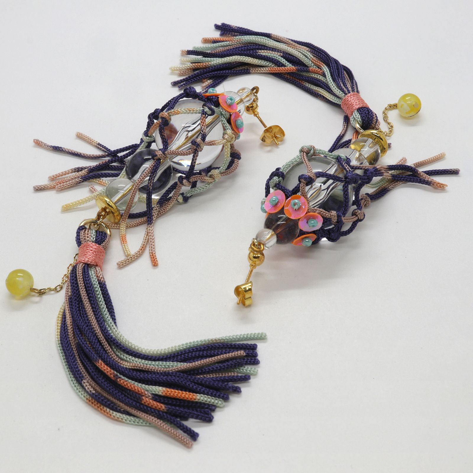 「Fete de l'eau Balise」ピアス