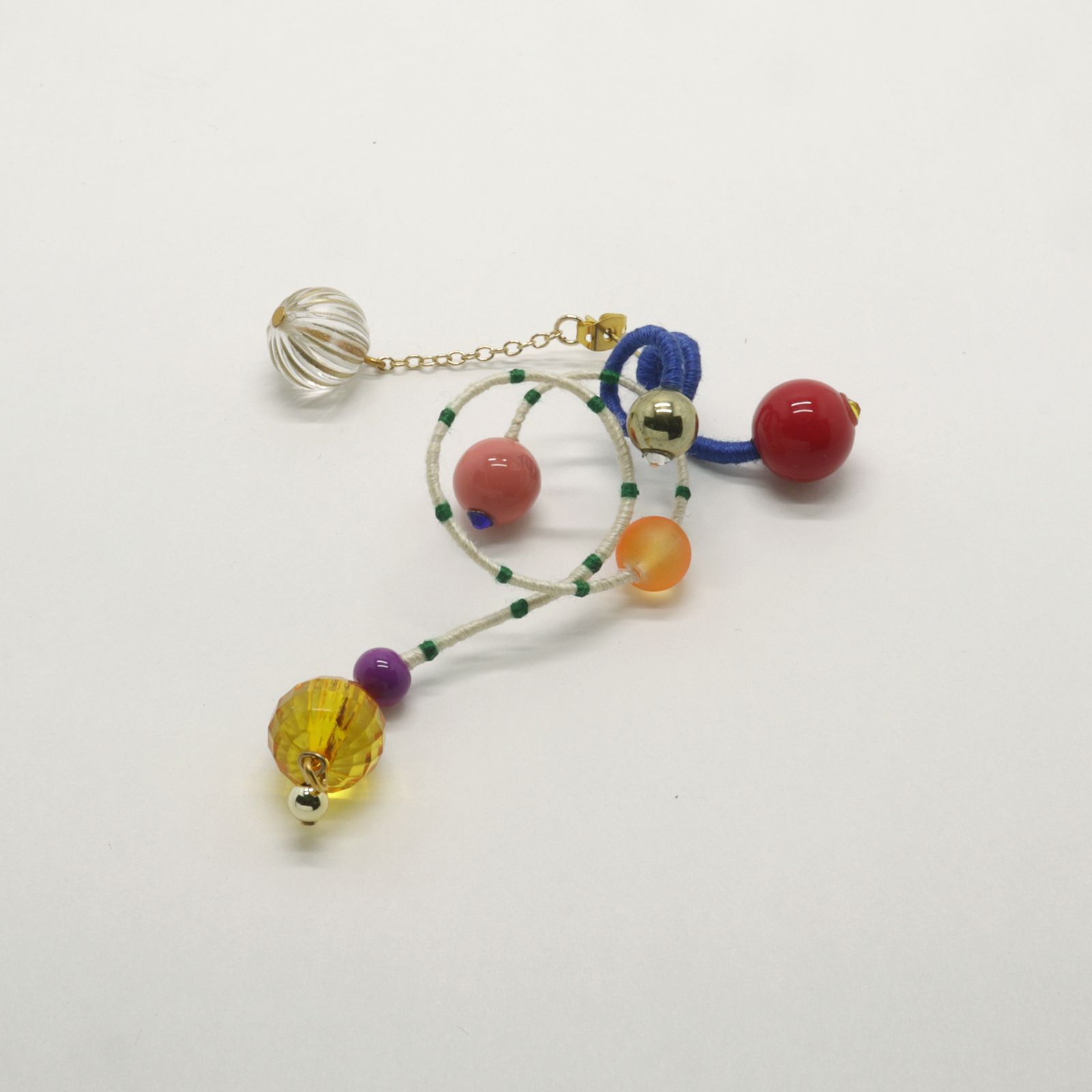 「STICK Atome」ピアス（片耳）【La cosmologie de sachikoism】