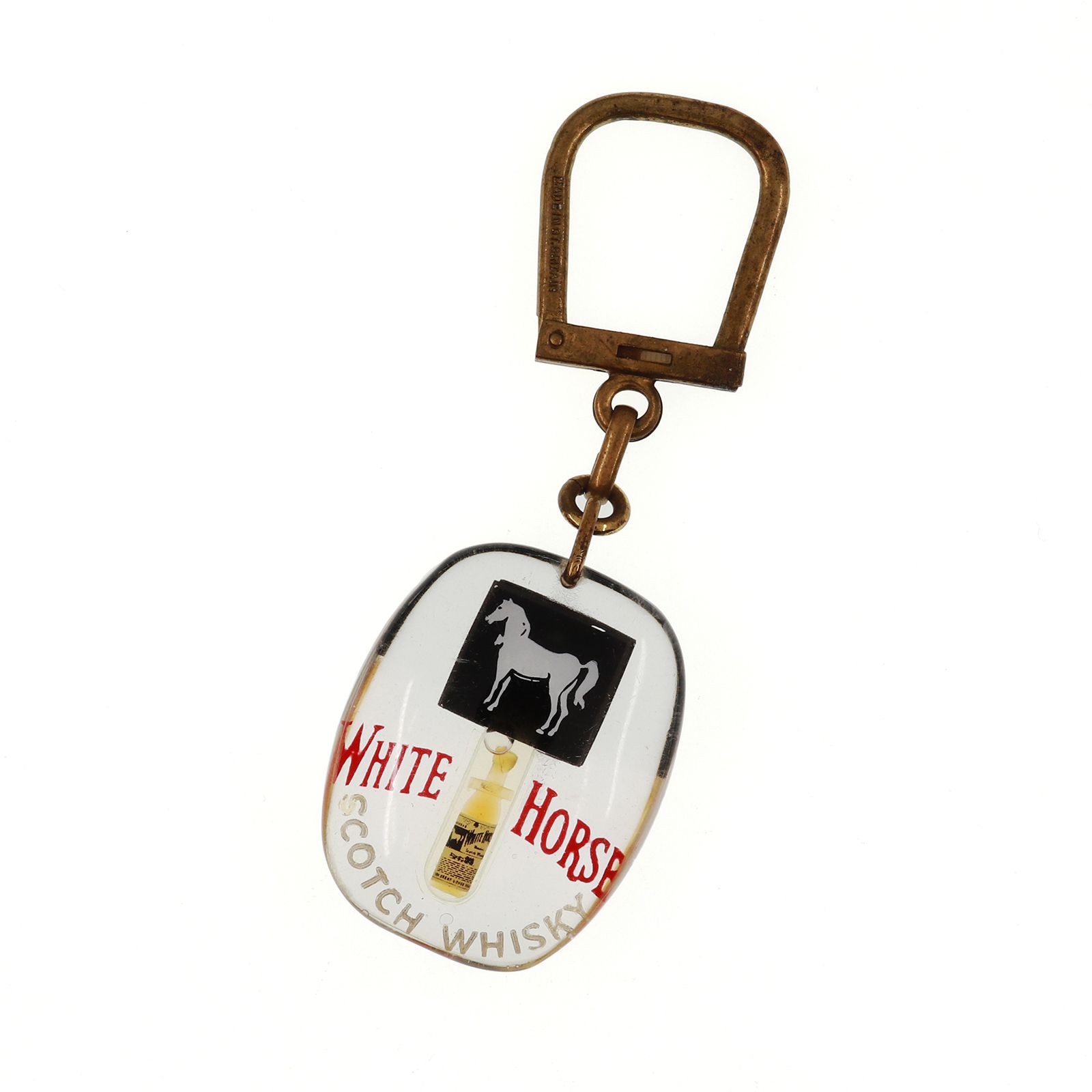 SCOTCH WHITE HORSE スコッチ ホワイトホース ブルボンキーホルダー