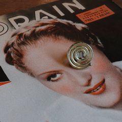 「swirl ring」リング
