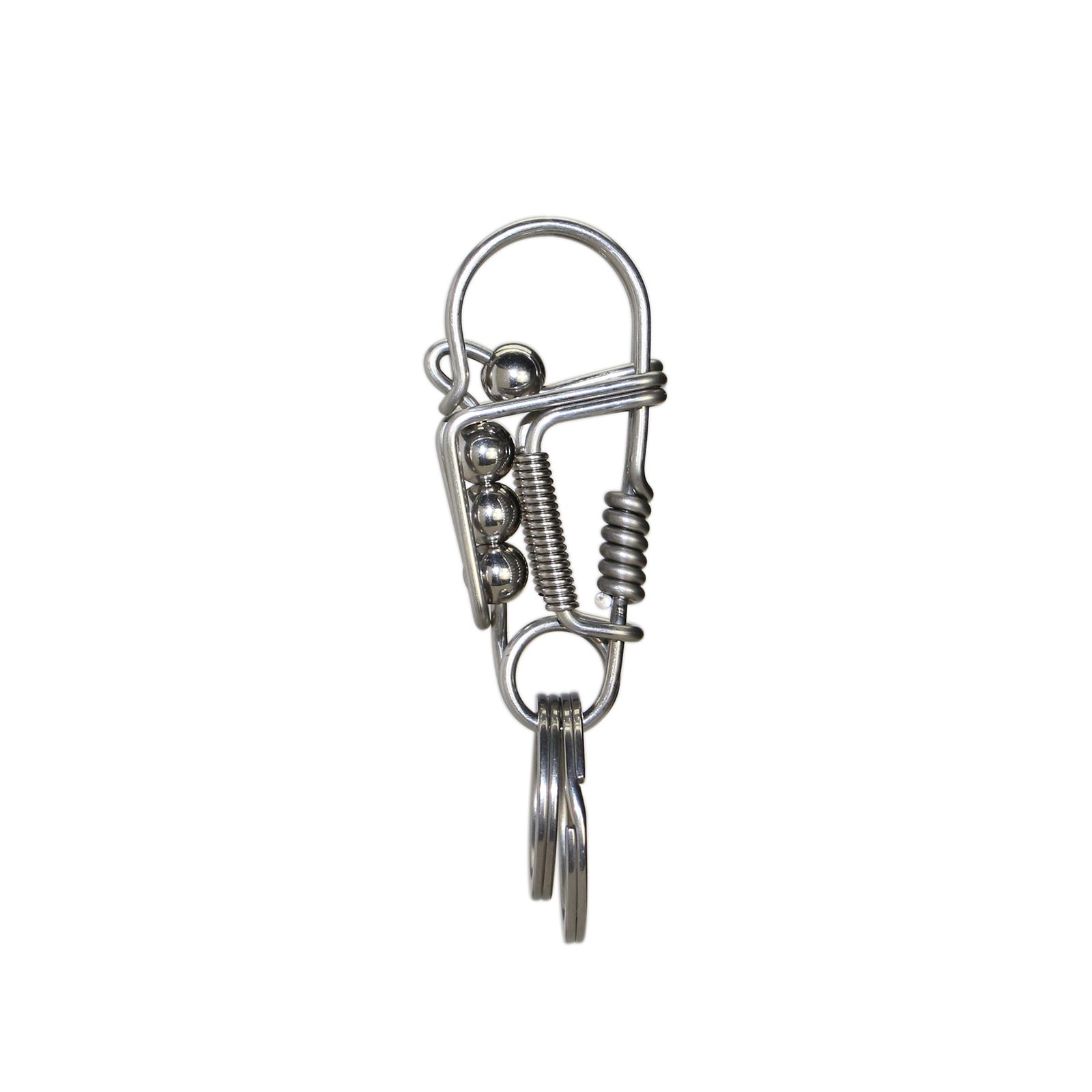 Metal Wire Carabiner シルバー