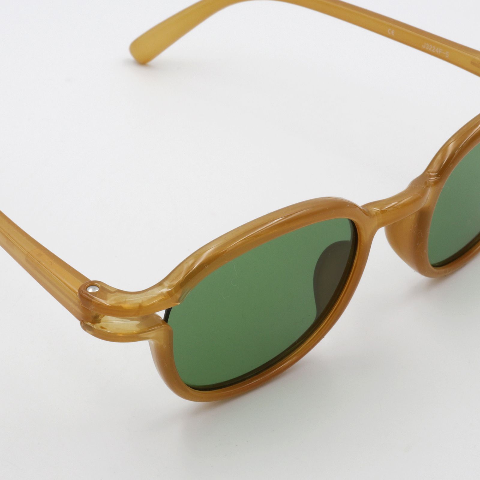 「HEIN」 POLYFONIA STUDIO Session "PIET HEIN EEK × Ciqi" Sunglasses CAMEL×Green Lens