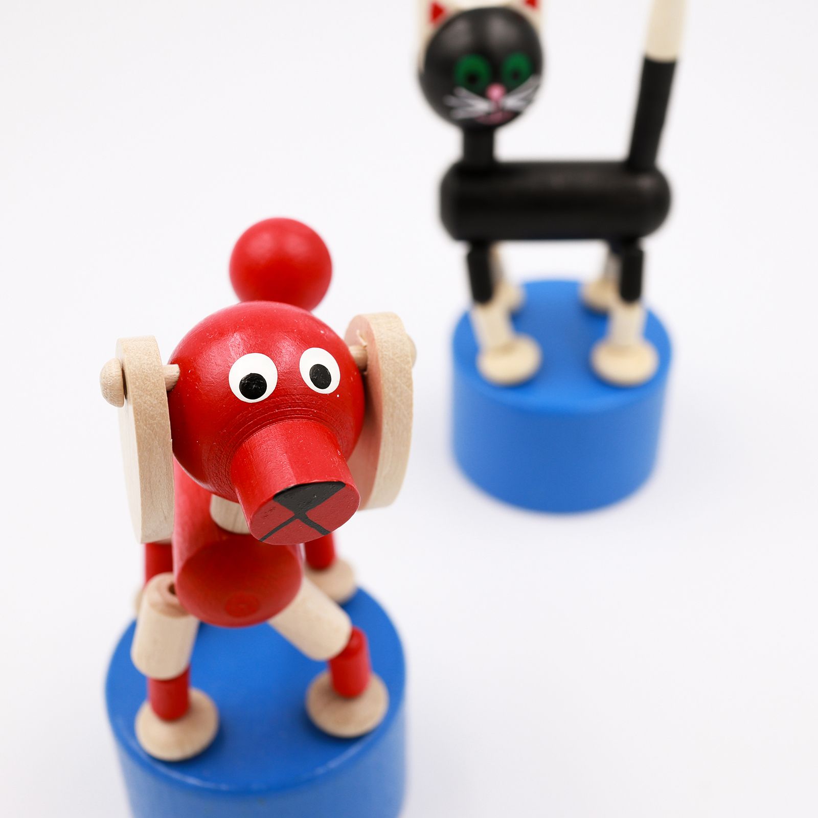 「Dog」DETOA Wooden Push Toy