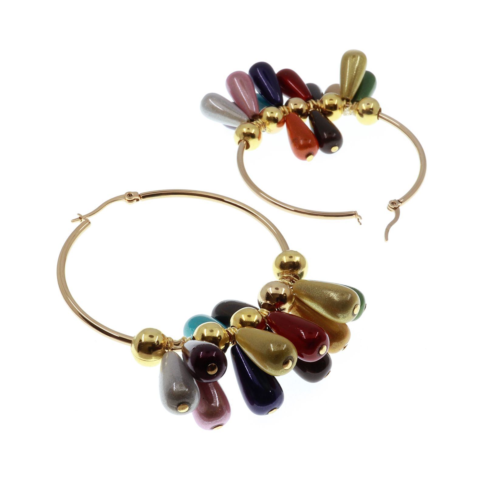 「ドロップシャイニーパール」ピアス