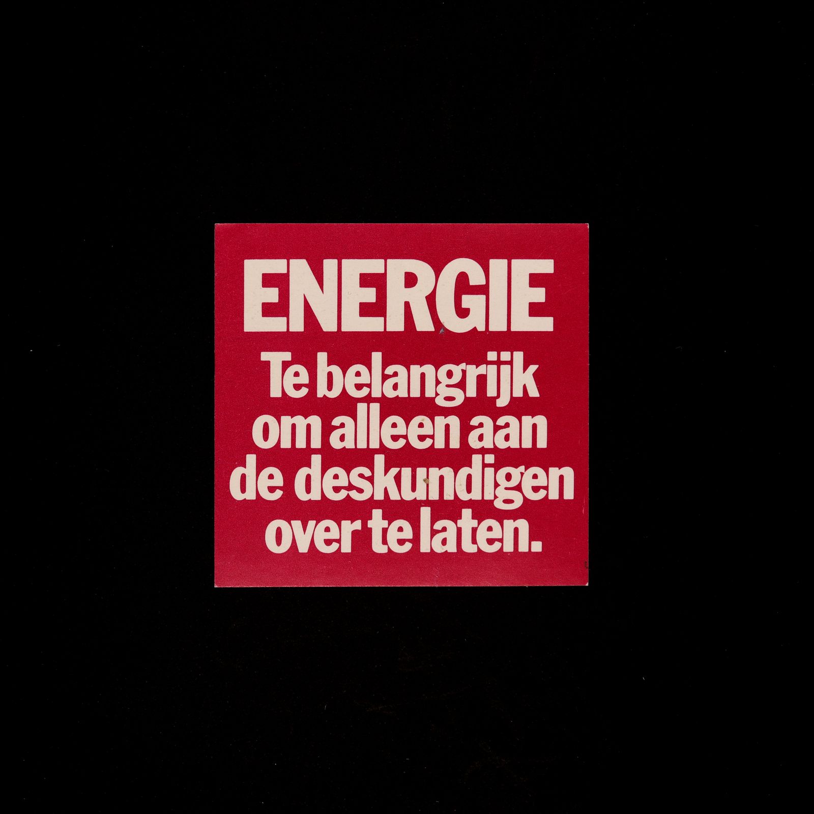 ENERGIE ヴィンテージステッカー オランダ